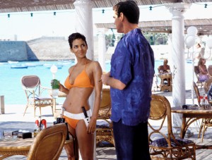 Halle Berry and Pierce Brosnan in 